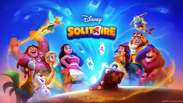 New Disney Solitaire Game Available for IOS and Android: Featuring Familiar Disney Characters!