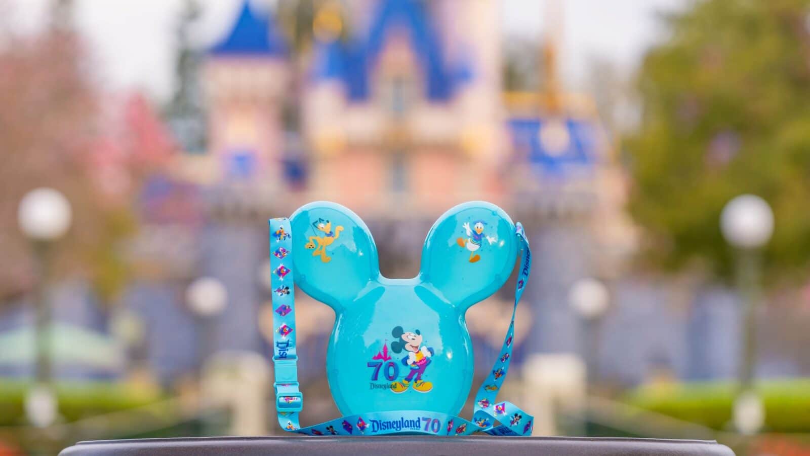 Hey Mickey Talking Blinking Moving Mickey Mouse Popcorn Bucket for Disneyland's 70th