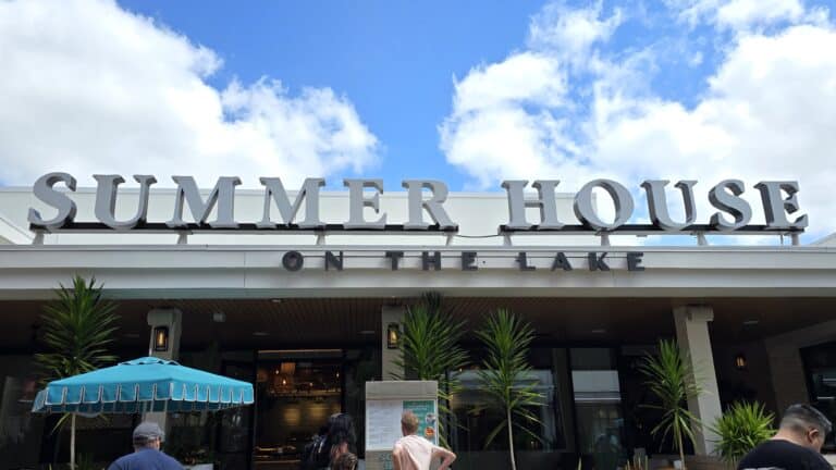 Disney Springs Dining Menu “Summer House on the Lake” Lunch & Dinner 2025