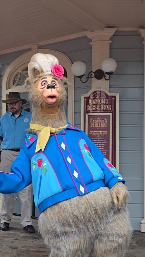 Oops Romeo McGrowl Wardrobe Malfunction at Magic Kingdom Debut