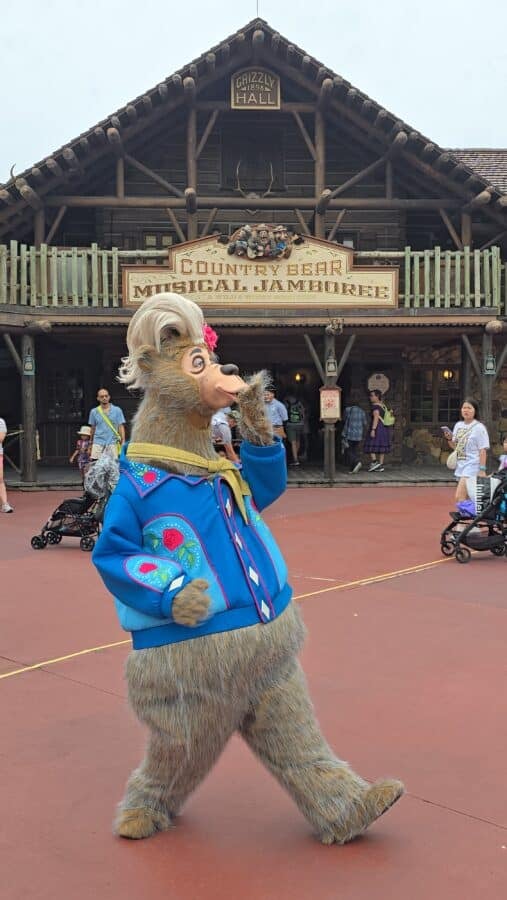 Country Bear Romeo McGrowl Debuts at Magic Kingdom