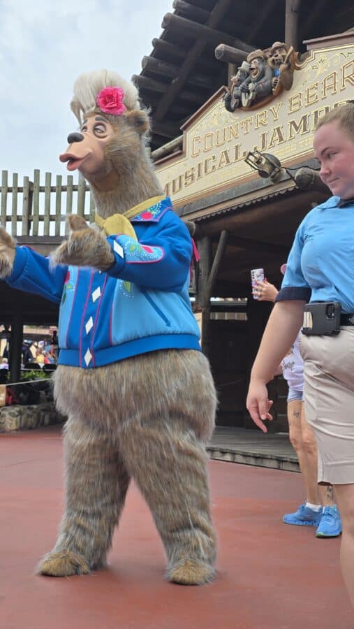 Country Bear Romeo McGrowl Debuts at Magic Kingdom