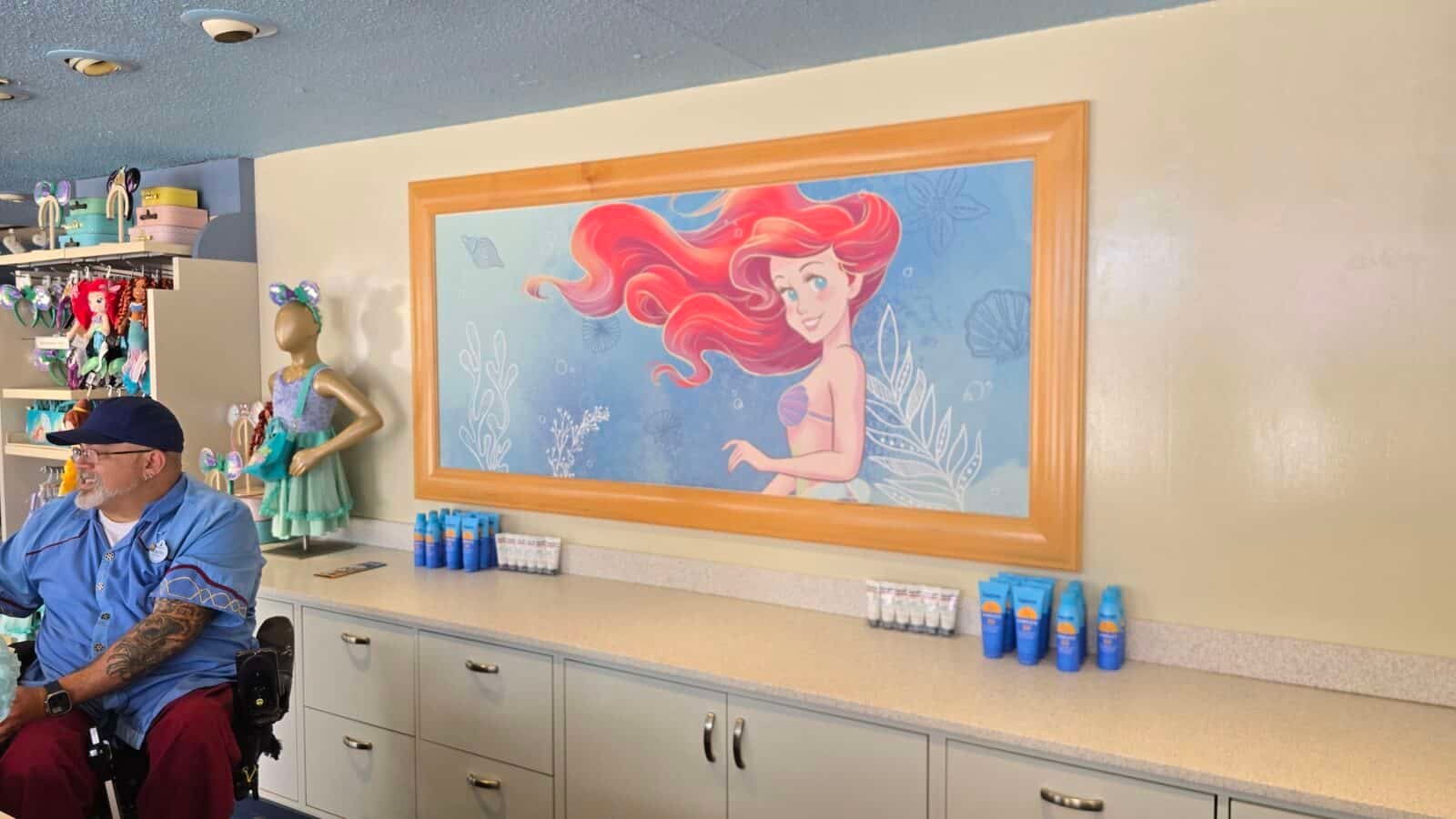 Disney's "In Character" Shop Reopens at Hollywood Studios for New Little Mermaid Show