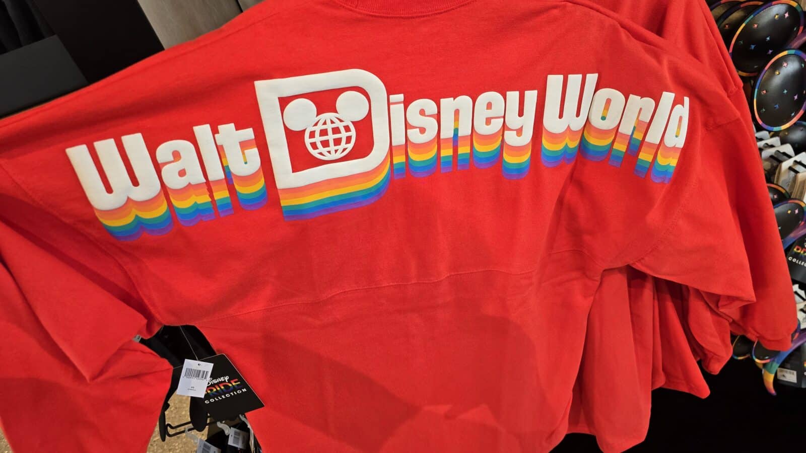 Walt Disney World pride spirit jersey