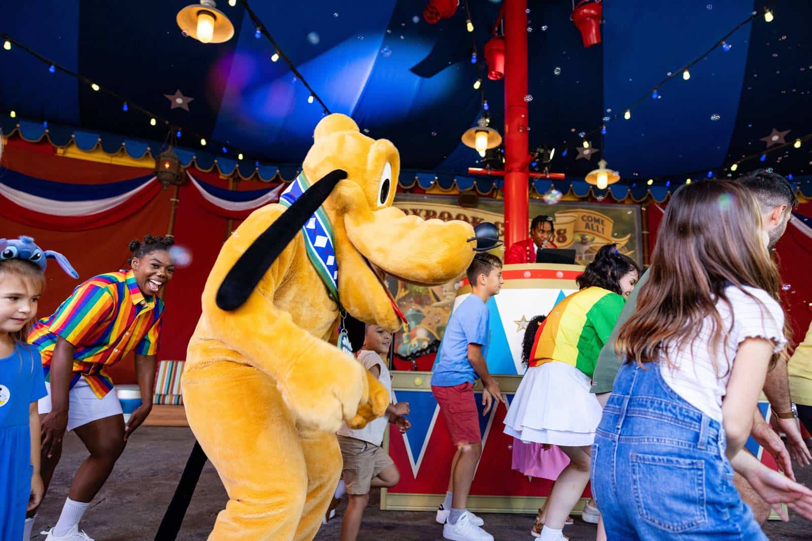 Big Top Bash with Pluto Opens for Cool Kids Summer at the Magic Kingdom