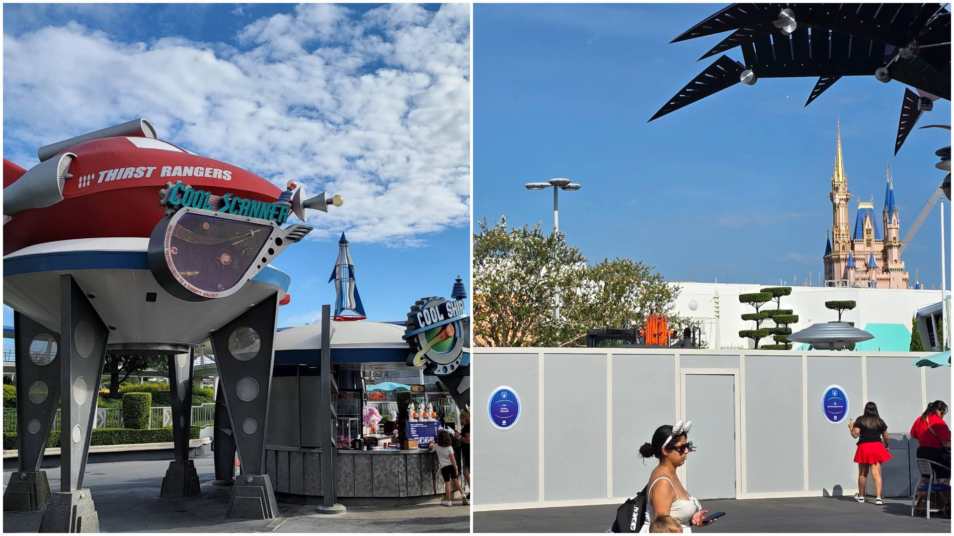 Tomorrowlands Flight of the Navigator Cool Ship Popcorn Stand Removed From Magic Kingdom