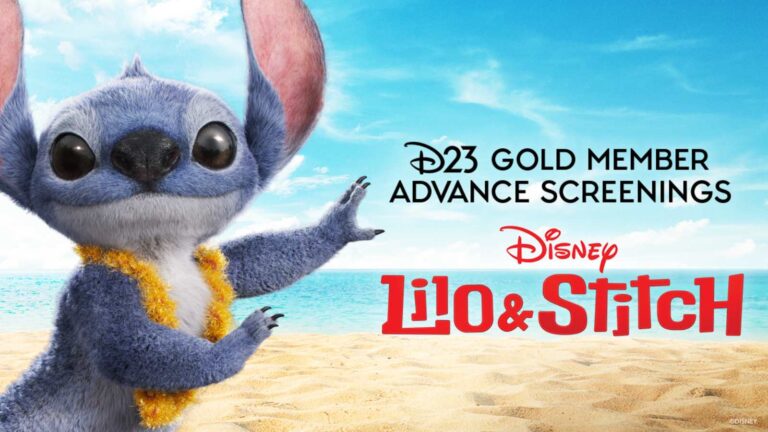 D23 Gold Member "Disney Lilo & Stitch" Advance Screening Dates and Tickets
