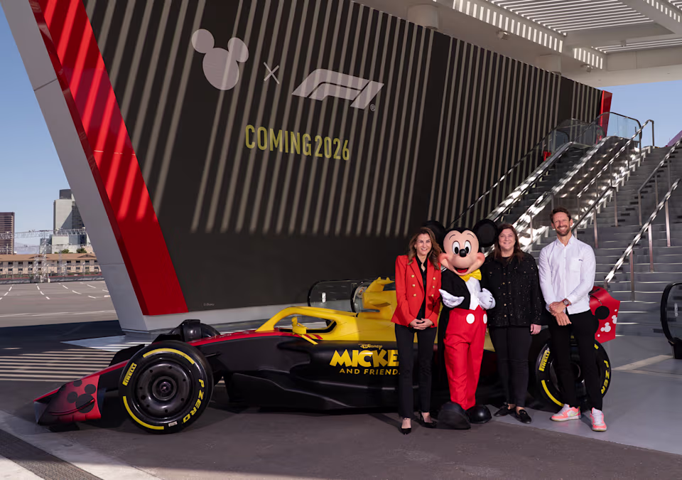 Mickey  Friends Go Racing with Formula 1 Disney X F1 Collab Announced
