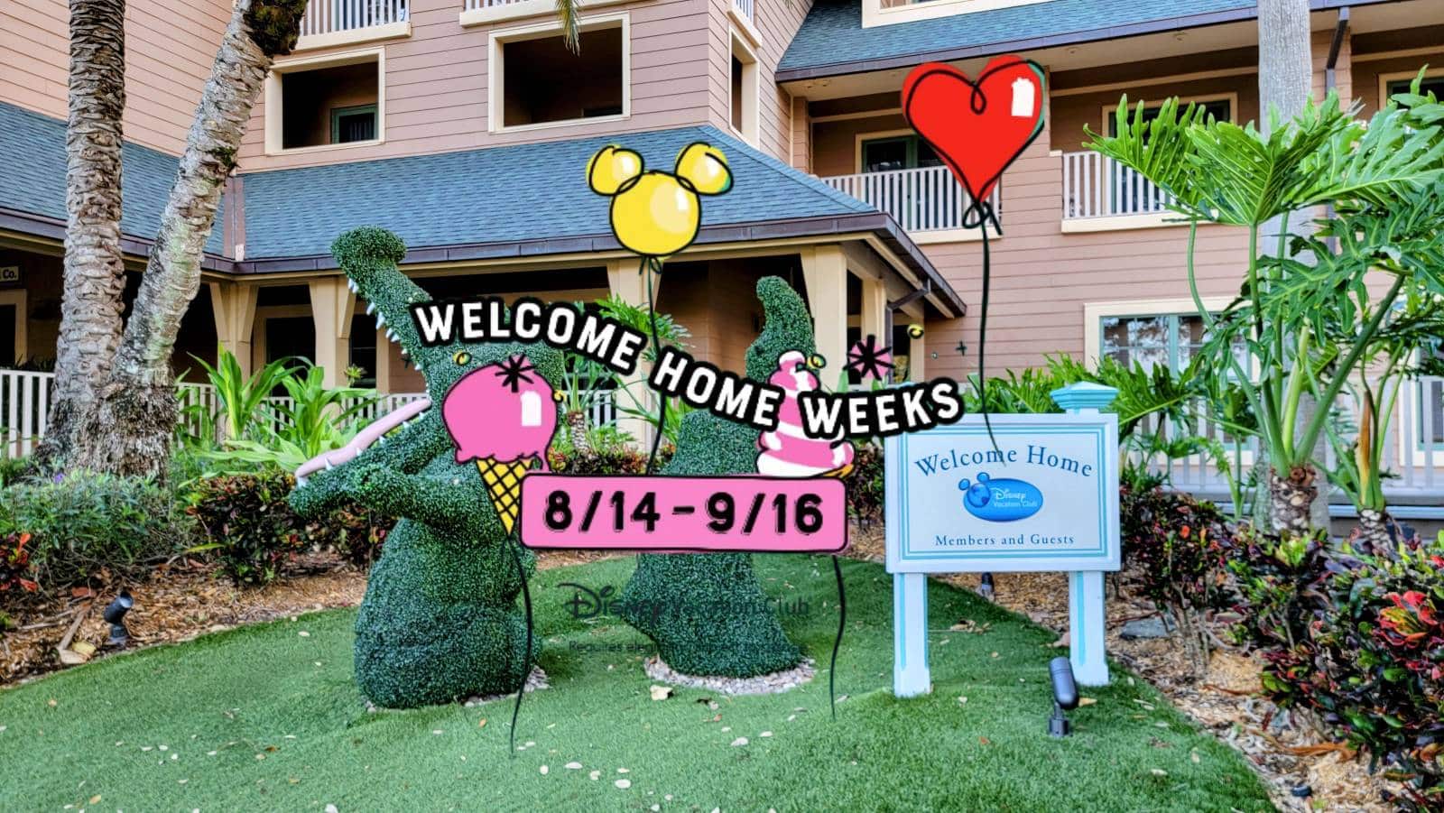 DVC Welcome Home Weeks Returns This Summer Characters Savings Magnet and More