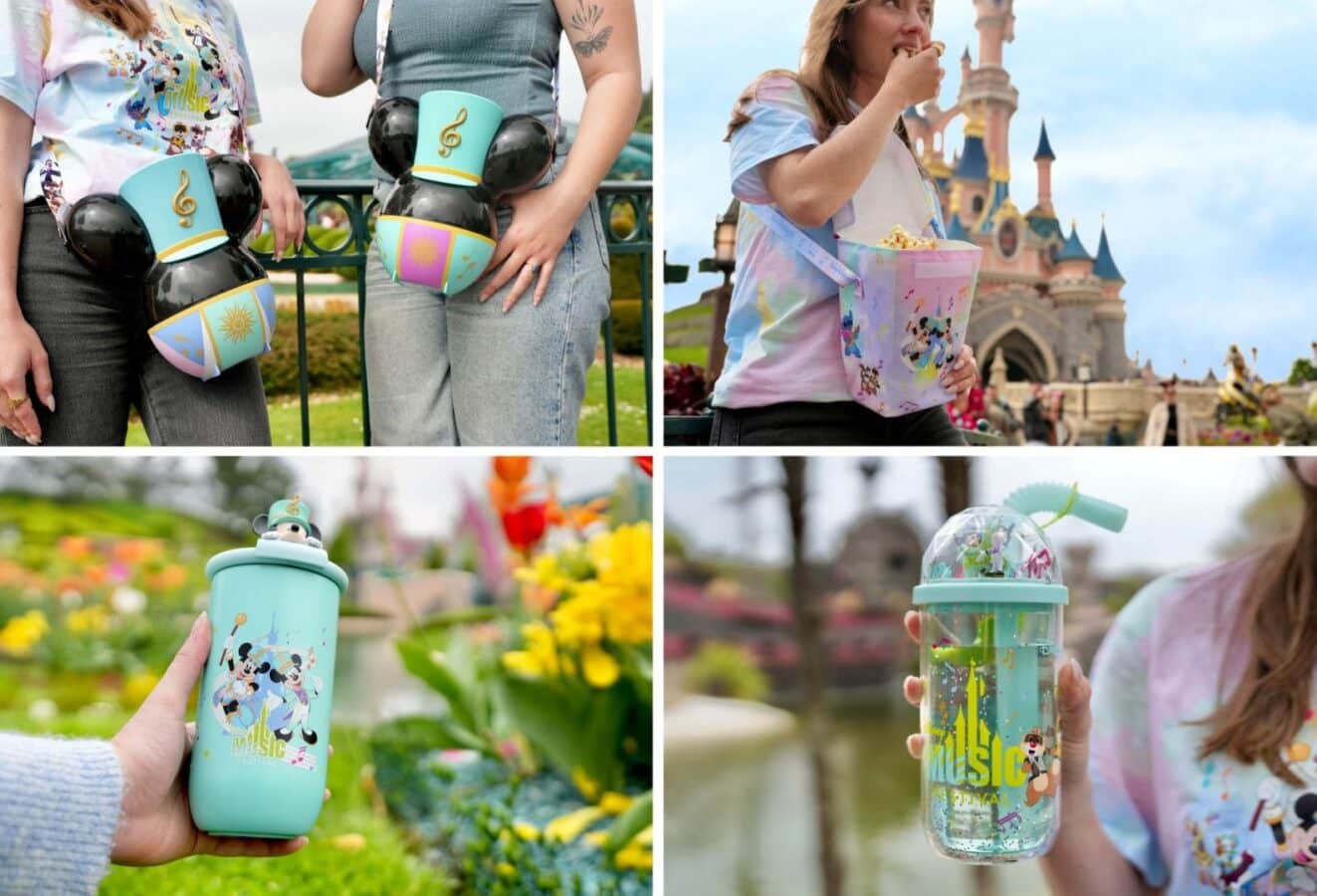 New Stitch and Mickey  Minnie Mouse Popcorn Buckets Coming to Disneyland Paris Music Festival