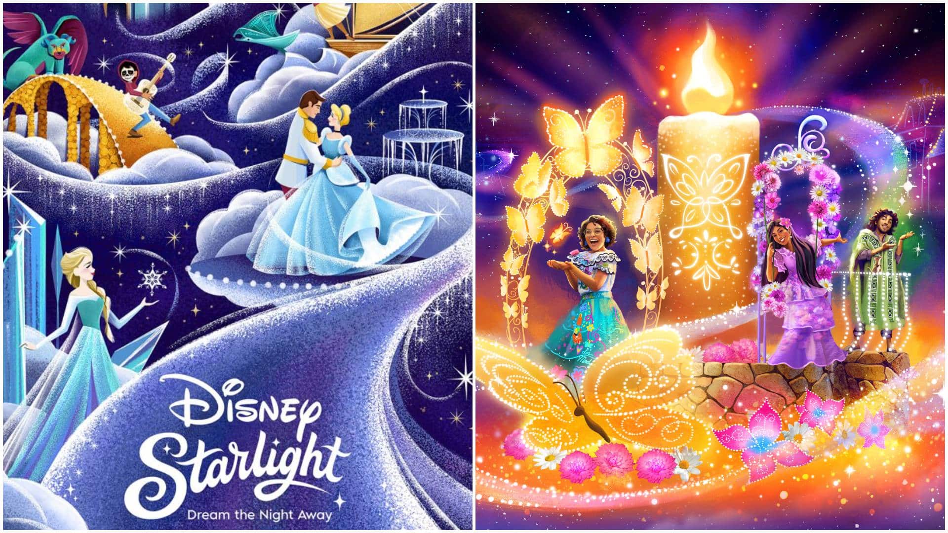 Magic Kingdoms Disney Starlight Dream the Night Away Parade Opening Night July 20th 2025
