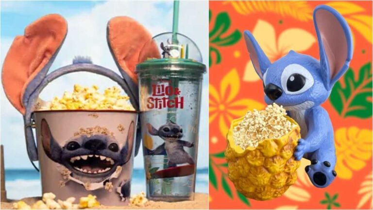 Stitch Mania Must Have Disney Lilo  Stitch Popcorn Buckets Coming to a Theater Near You