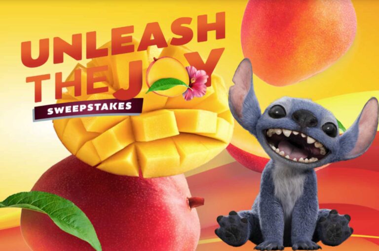 Mango Board, Disney & Fandango Launch "Unleash the Joy" Sweepstakes with Lilo & Stitch