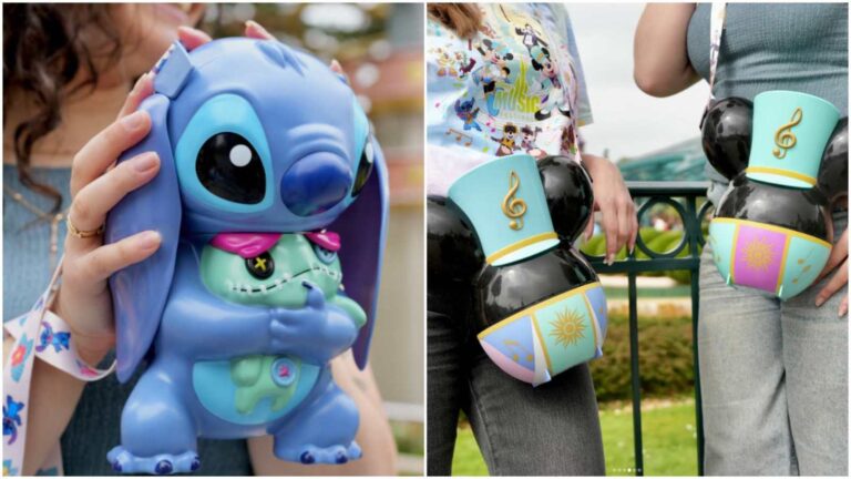 New Stitch and Mickey & Minnie Mouse Popcorn Buckets Coming to Disneyland Paris Music Festival