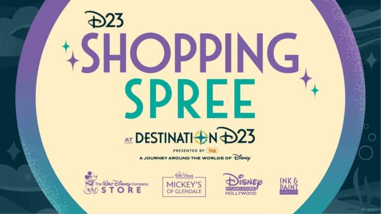 No Destination D23 Ticket? You Can Still Go Shopping at the "D23 Shopping Spree"