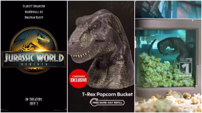 Your Jurassic World Rebirth Popcorn Bucket Guide: Regal, AMC, Cinemark & More