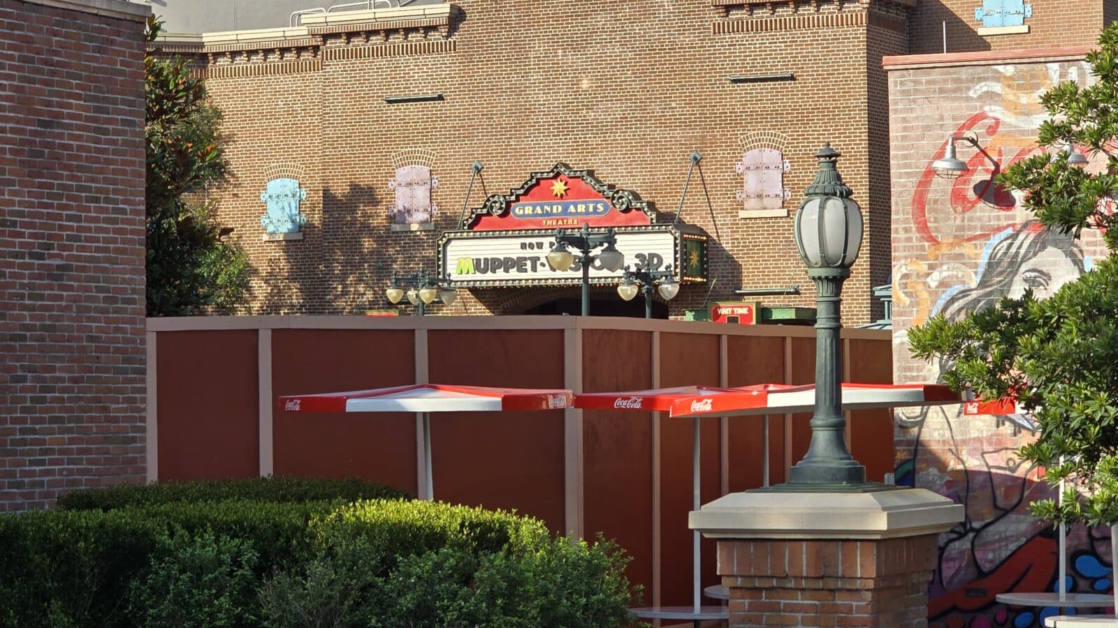 Mike  Sully are Moving In Walls Up at Formally Known as Muppets Courtyard