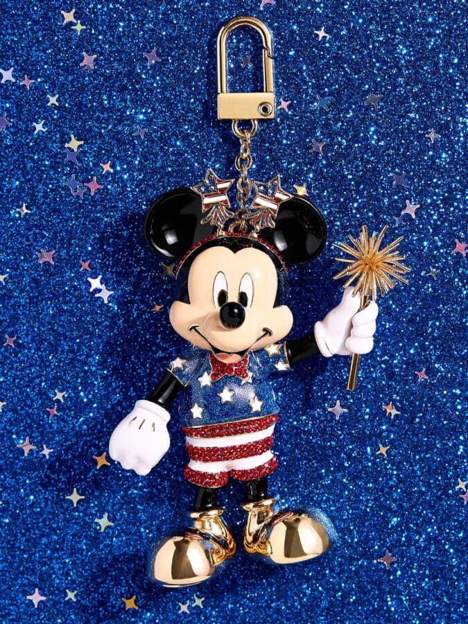 Disney Mickey Mouse Americana Bag Charm