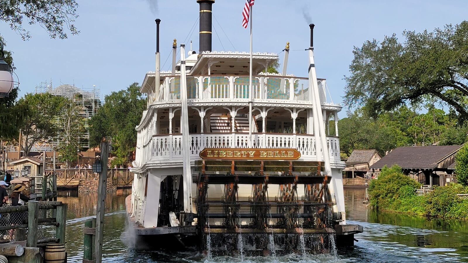 The Last Day to Cruise on The Liberty Square Riverboat at Magic Kingdom is July 6th