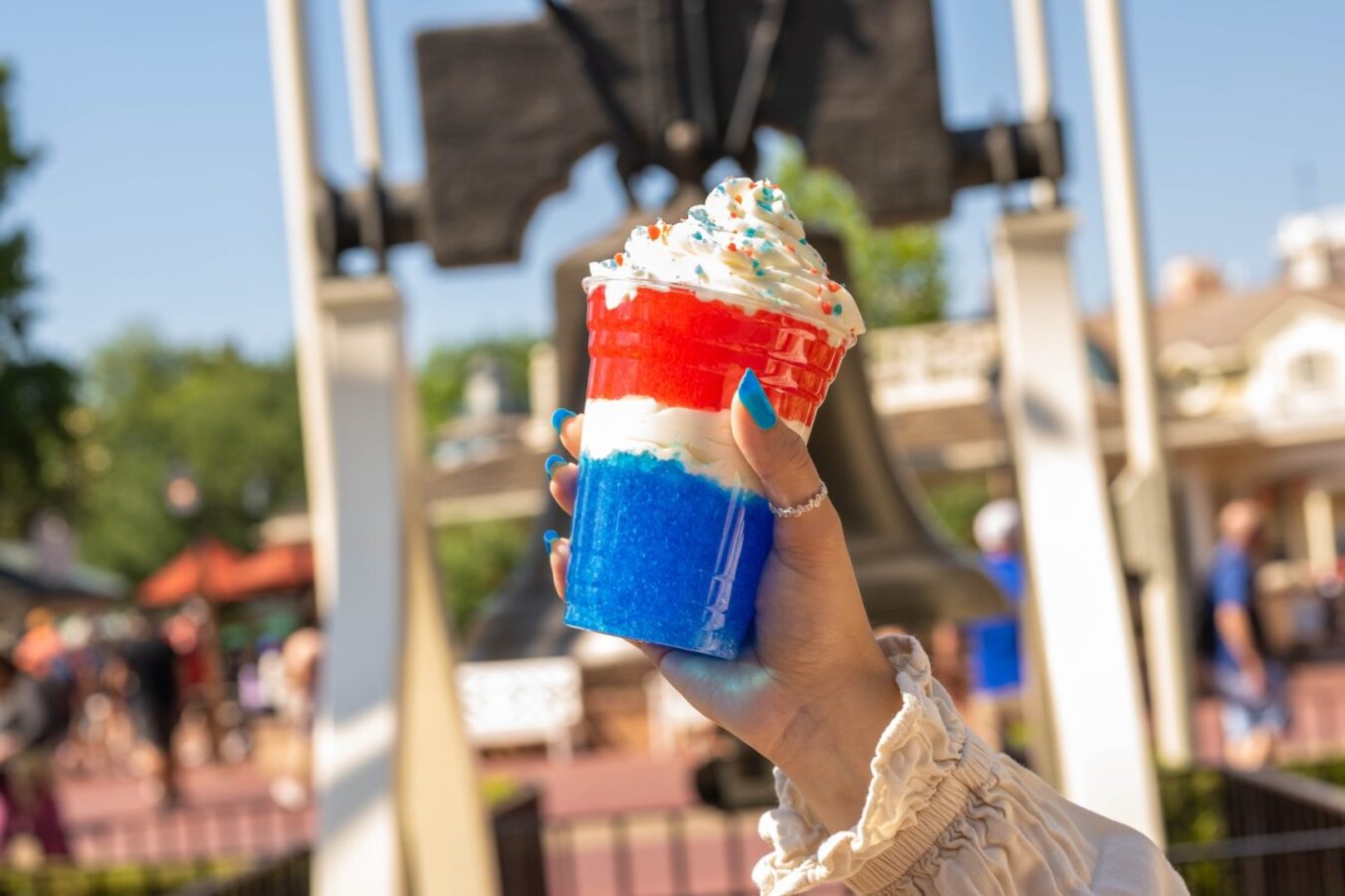 Red White and Blue Slushy