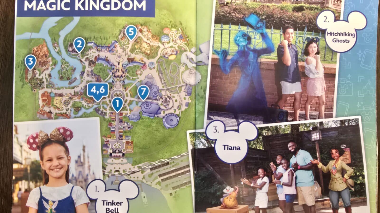 Disney PhotoPass Magic Shot Booklet Magic Kingdom