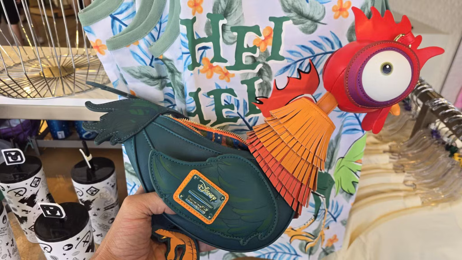 20250614101600scaledjpg  Fantasy Land News A Chicken Struts Into Disney Springs Loungefly Hei Hei Crossbody Bag at Disney Style