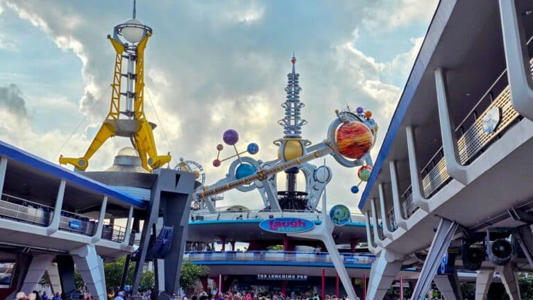 Astro Orbiter Refurbishment Nears Completion as Ride Testing Begins in the Magic Kingdom