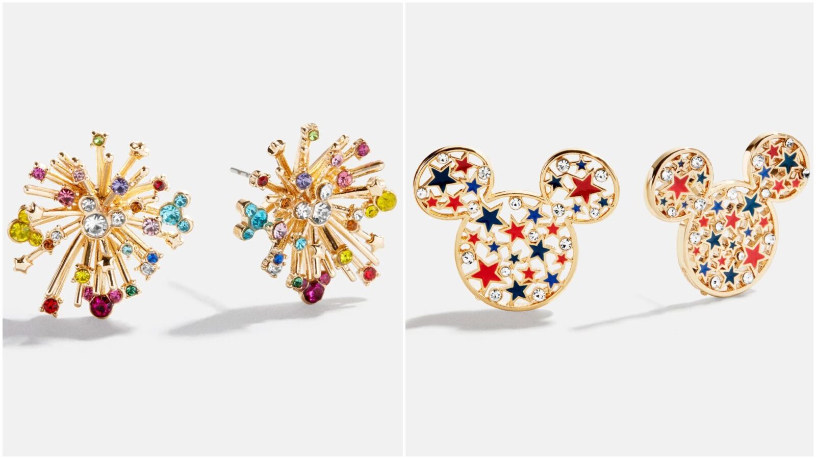Disney Mickey Mouse Firework Earrings
Disney Mickey Mouse Americana Cluster Earrings