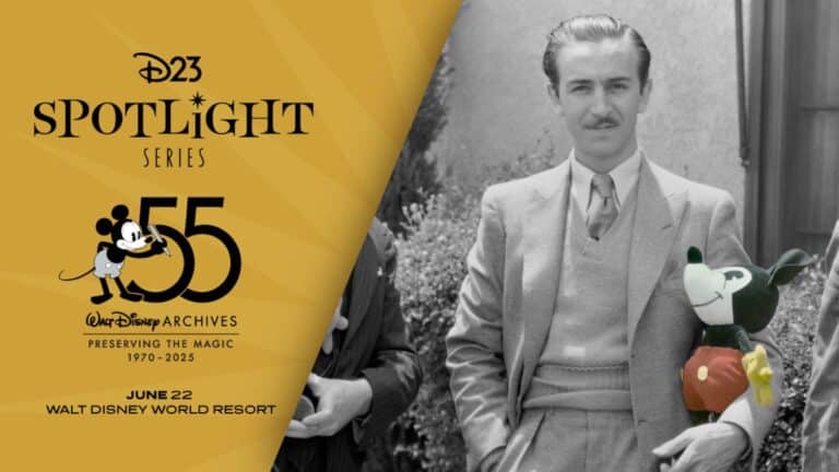 Celebrate 55 Years of the Walt Disney Archives at Walt Disney World June 22: D23 Spotlight Series Tickets Still Available!