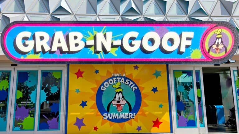 GRAB-N-GOOF: New Kids Quick Service Now Open at Goofycore Hall in Epcot