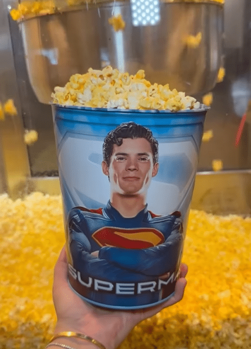 DC Studios Superman Popcorn Buckets Soar into Cinemark