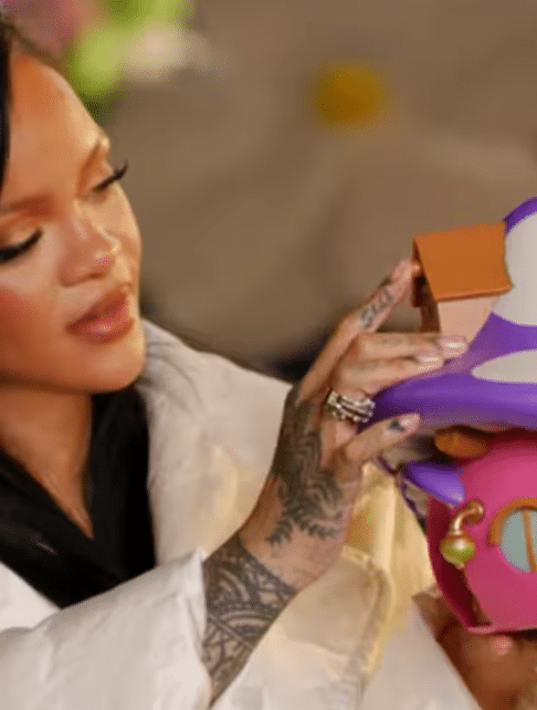 Rihanna Debuts New The Smurfs Movie Popcorn Bucket Coming to Theaters