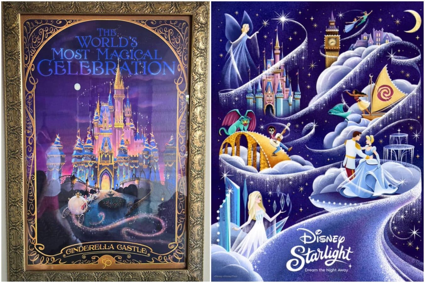 New Disney Starlight Dream the Night Away Poster Coming to Magic Kingdom Entrance