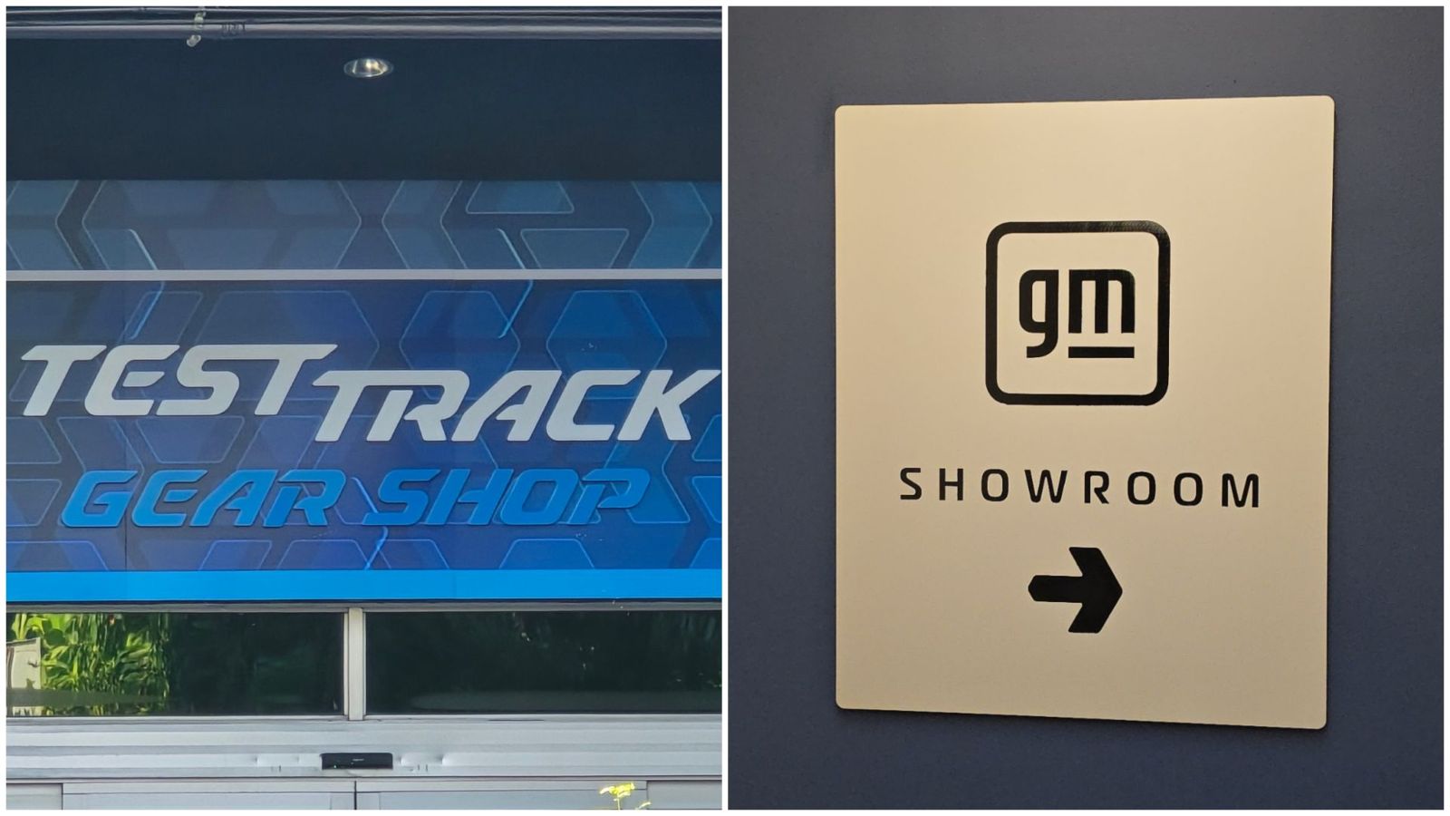 Gear Shop and General Motors Showroom