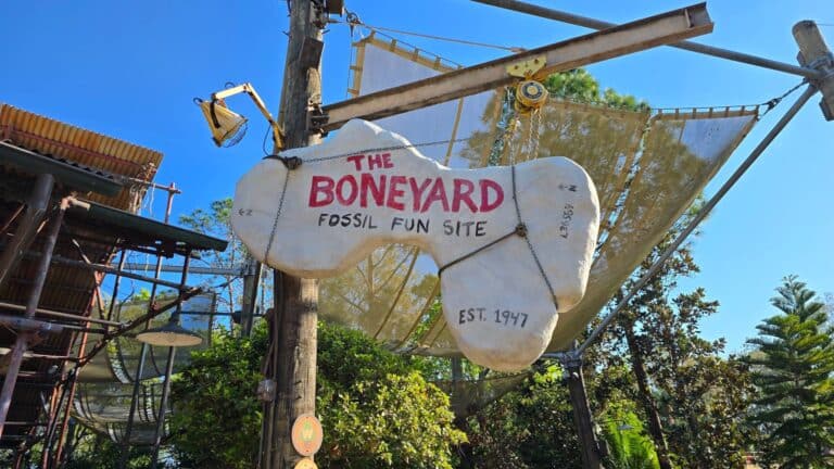 The Boneyard Fossil Fun Site is Permanently Closing September 2nd 2025 at Disney's Animal Kingdom