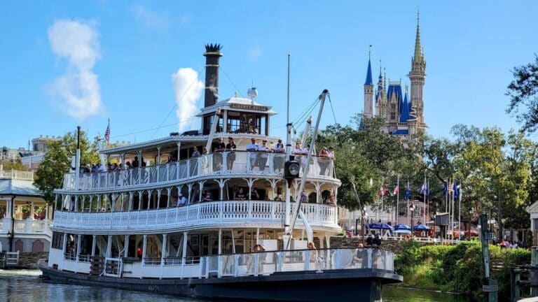 The Last Day to Cruise on The Liberty Square Riverboat at Magic Kingdom is July 6th