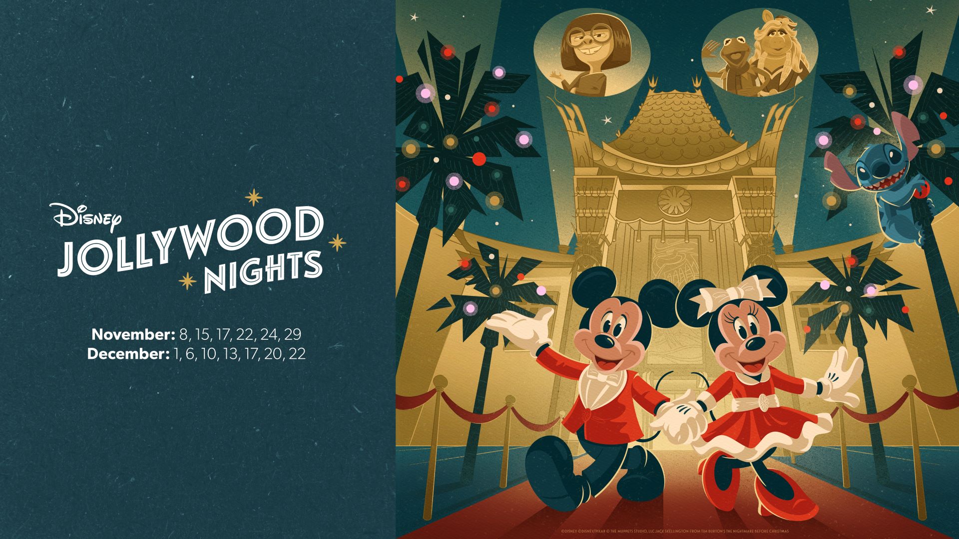 Disneys Jollywood Nights Holiday Party Tickets Now on Sale