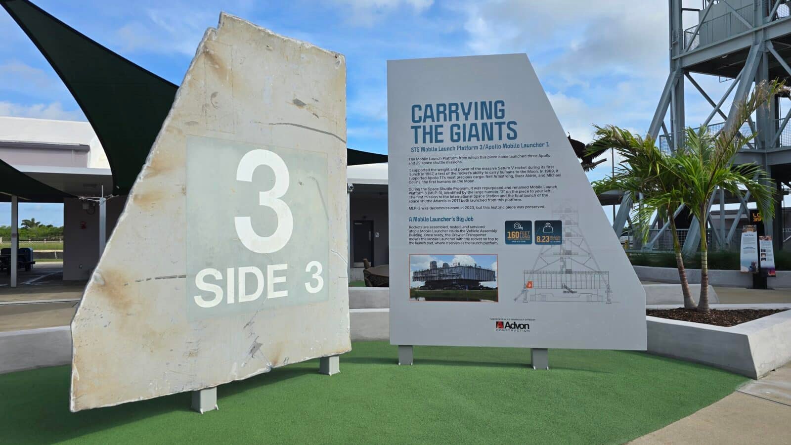 Images  Video Kennedy Space Center Visitor Complex Unveils The Gantry at LC 39 Exhibit