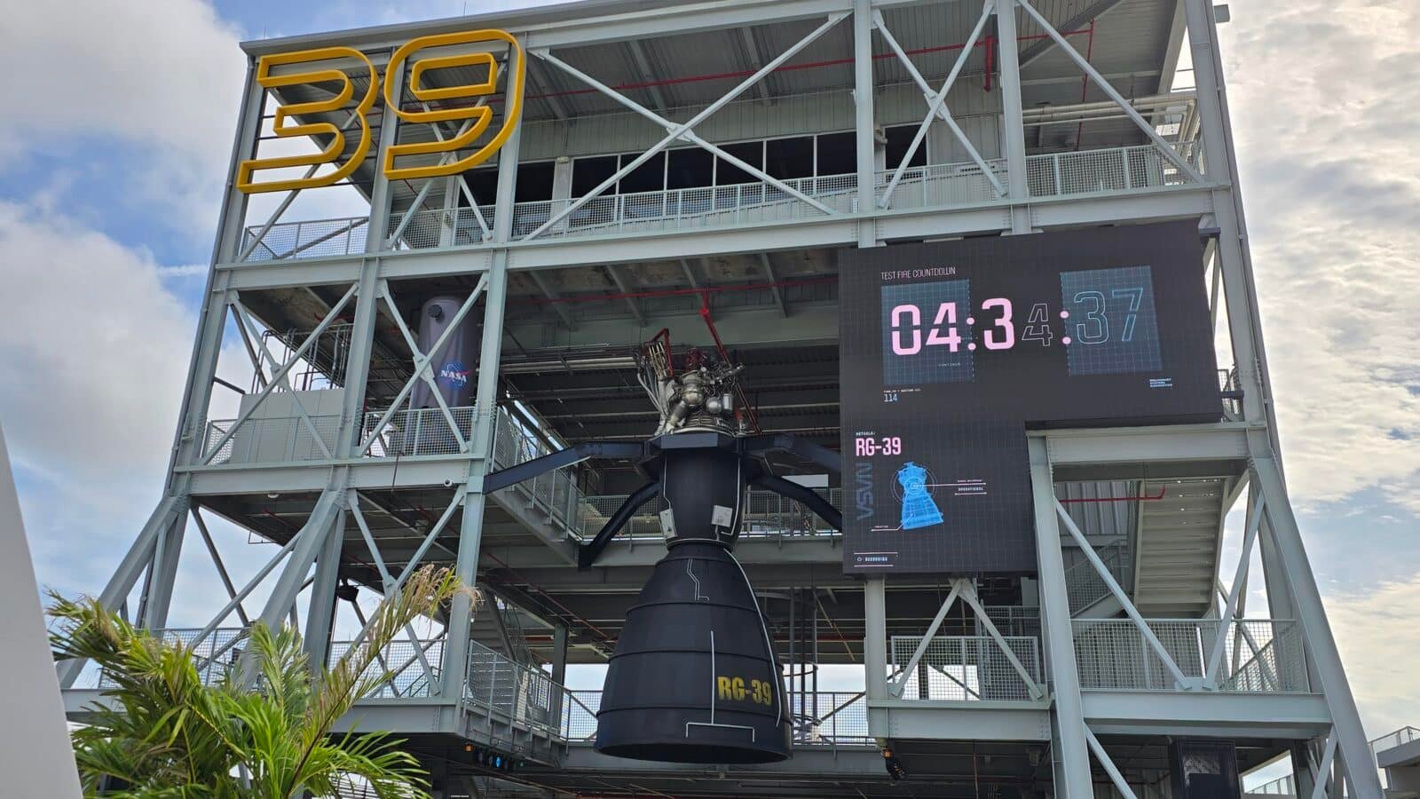 Images  Video Kennedy Space Center Visitor Complex Unveils The Gantry at LC 39 Exhibit