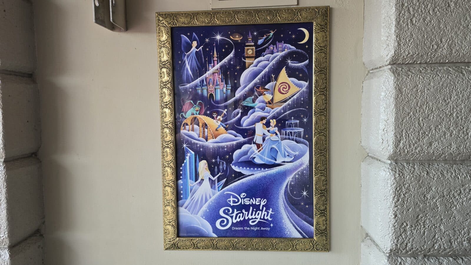 New Disney Starlight Dream the Night Away Poster Coming to Magic Kingdom Entrance