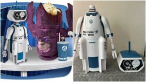 First Look: AMC Theaters HERBIE Popcorn Bucket, Drink Holder & Candy Storage in One!