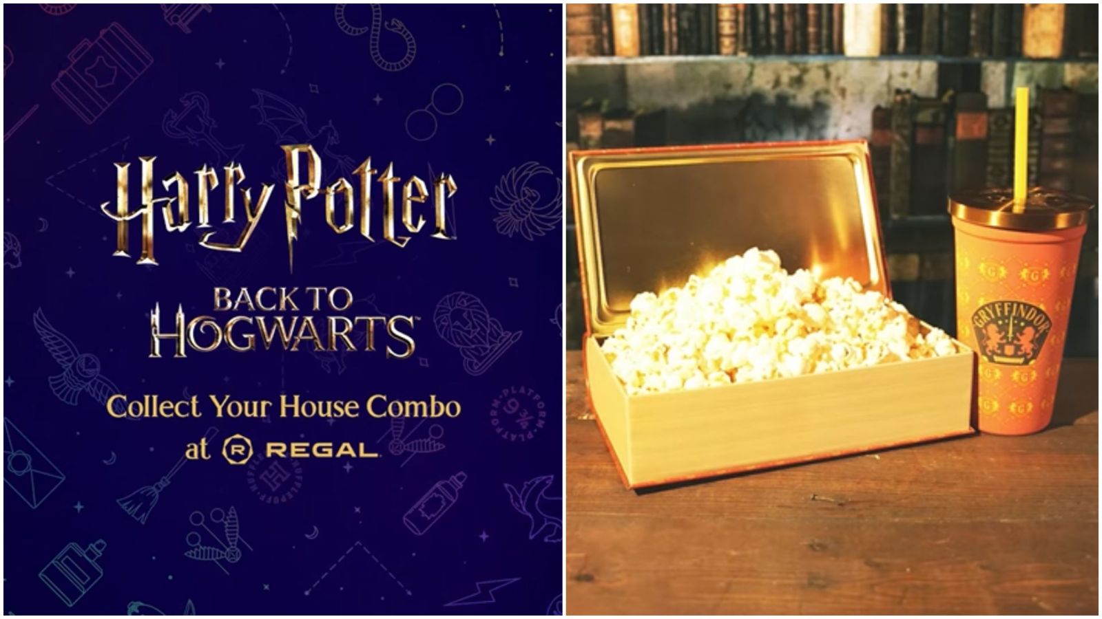 Back to Hogwarts Harry Potter Collectible Popcorn Bucket Tumbler at Regal