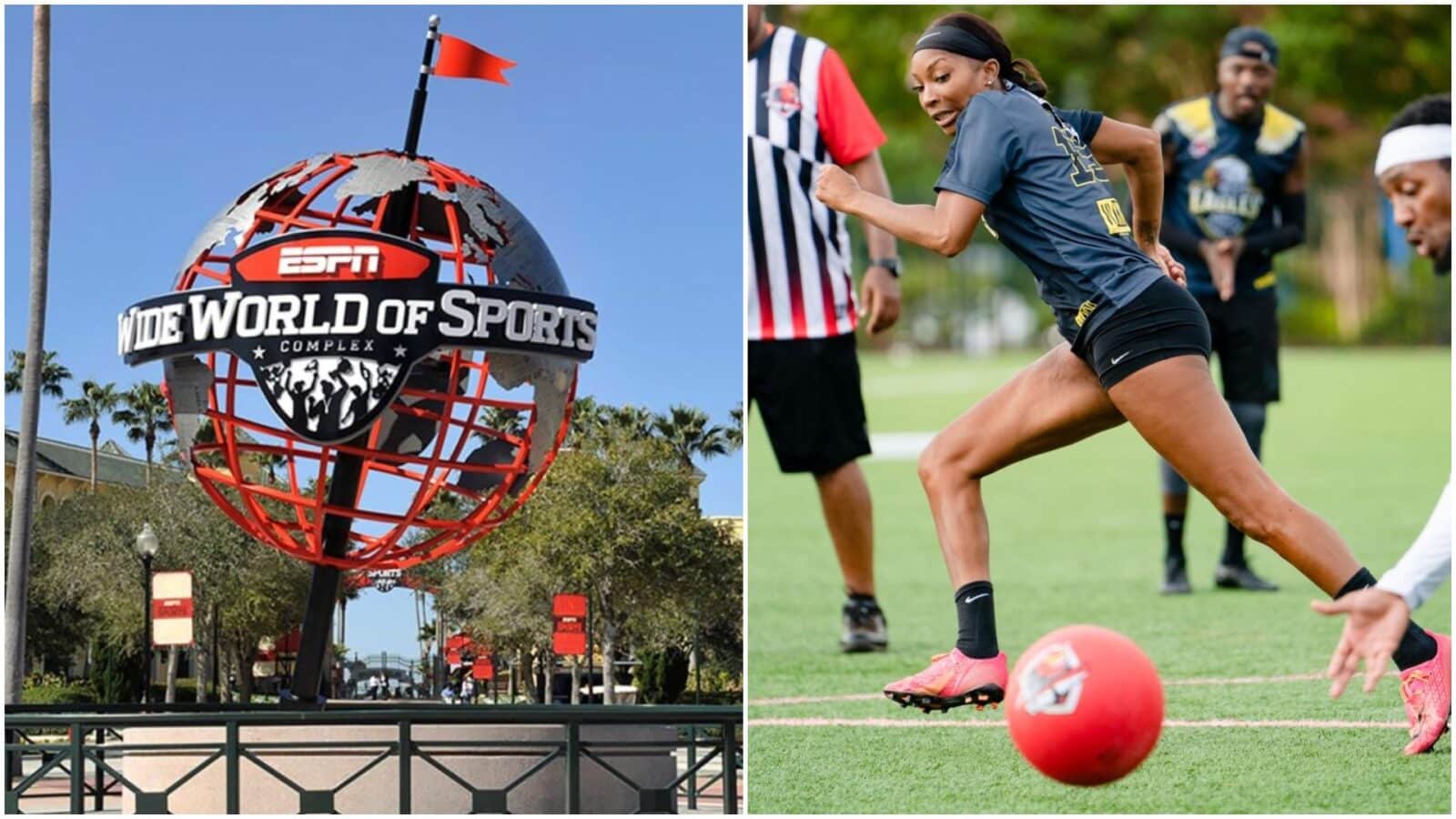 ESPN8 The Ocho at Wide World of Sports Aug 1st SportsCenter Dodgeball Pillow Fighting Slippery Stairs Free Spectator Tickets Now Available