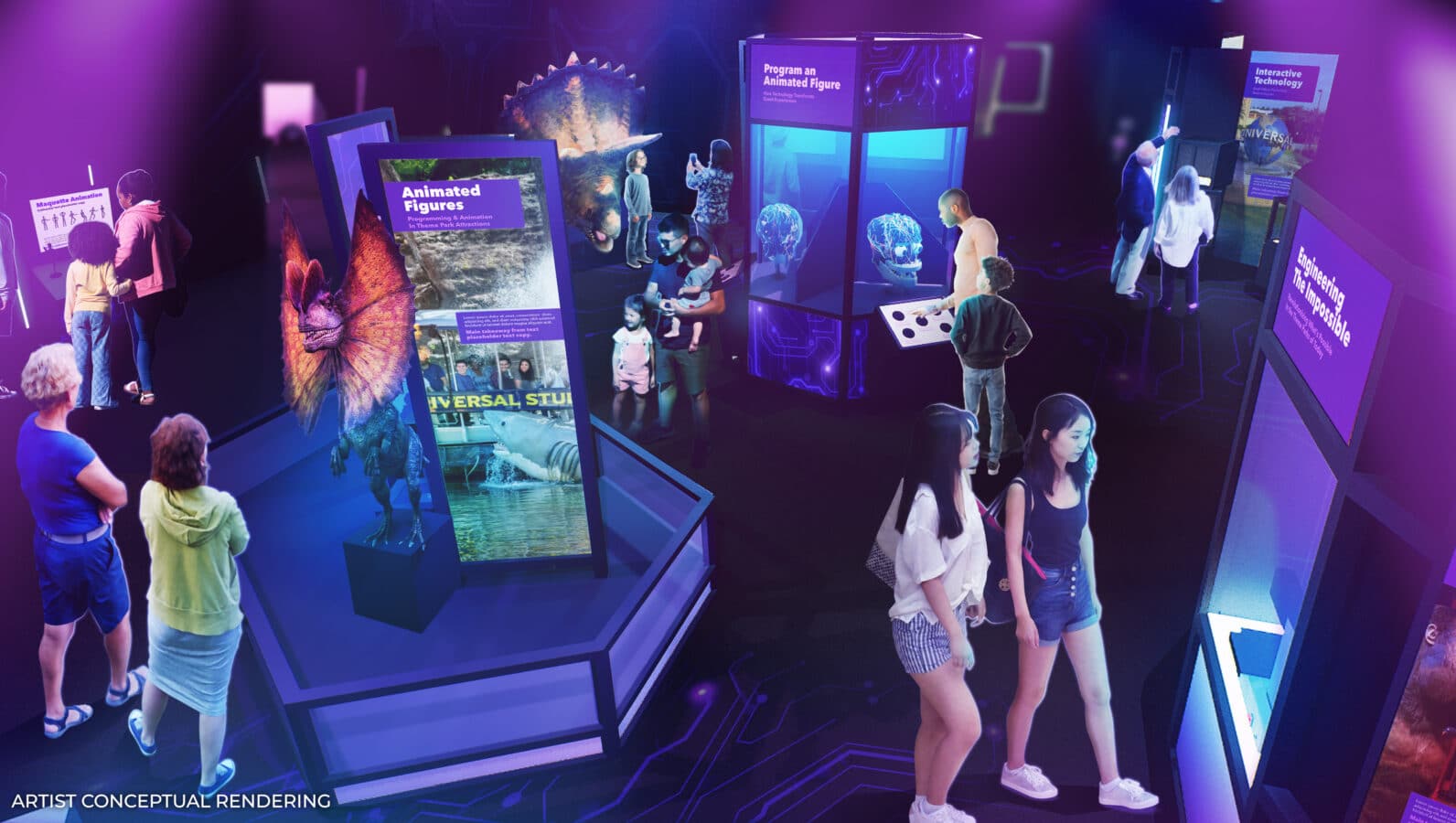 Universal Theme Parks Exhibition Debuts February 2026 at Philadelphia's Franklin Institute
