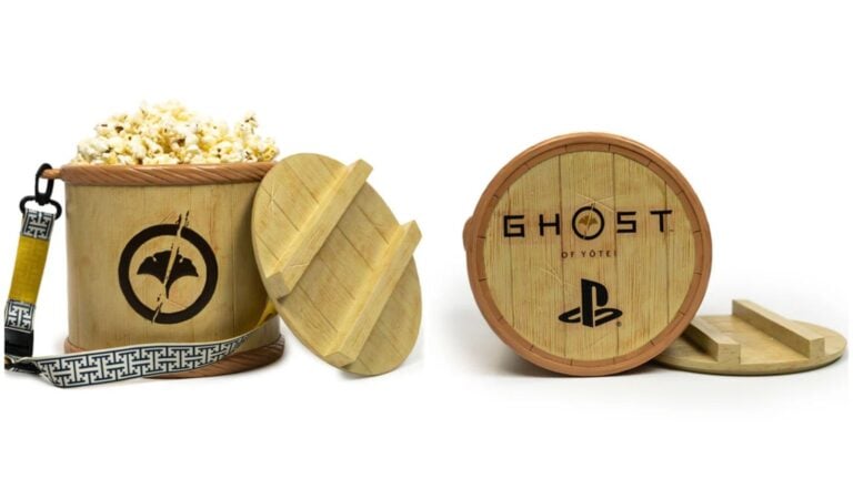 PlayStation's Ghost of Yotei Popcorn Bucket Coming to Alamo Drafthouse