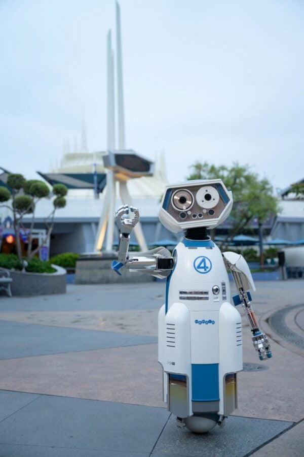 Sue, Reed, Ben, and Johnny The Fantastic Four are Landing at Disneyland on July 25th