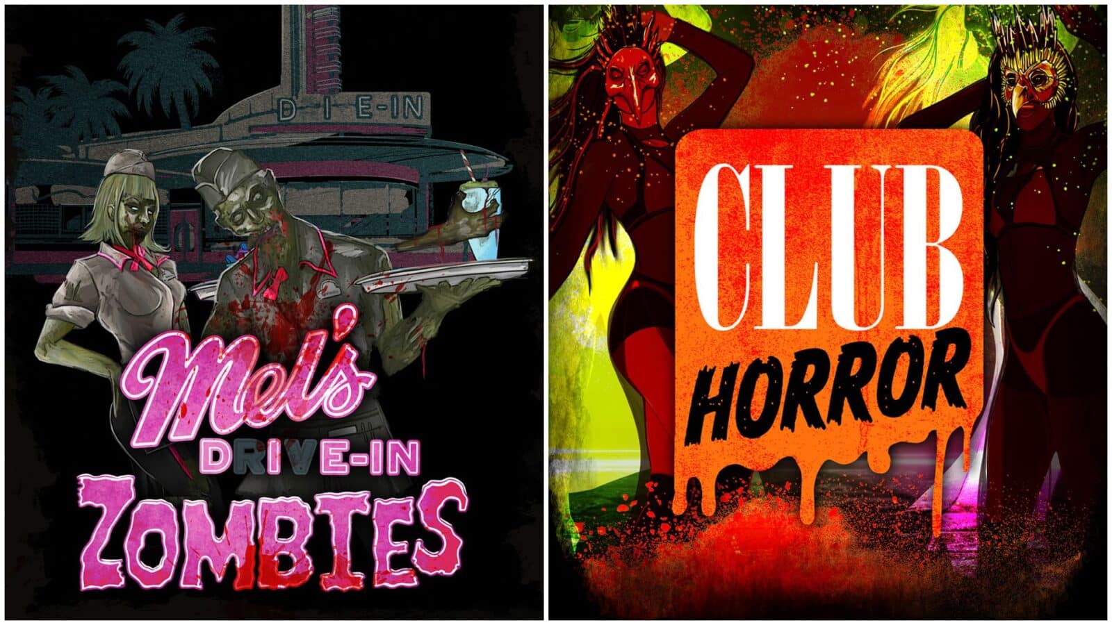 HHN 2025 Universal Orlando New Experiences Announced Club Horror and Mel's Die-In Zombies