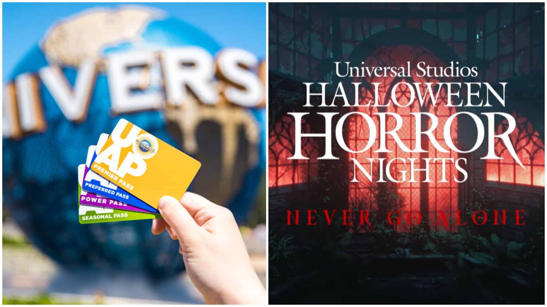 HHN 2025 UO Premier Pass Comp Ticket Reservations Opening Soon