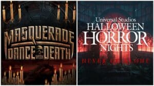 HHN 2025 UO Scare Zone Announcement - Masquerade: Dance with Death