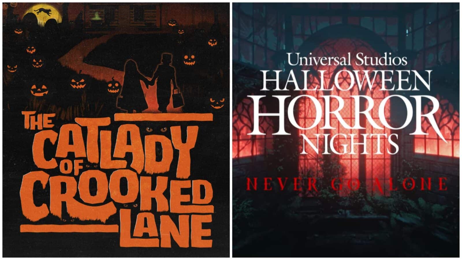 HHN 2025 UO Scare Zone Announcement The Cat Lady of Crooked Lane